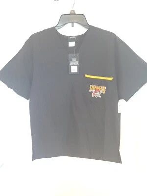 Blusa Médica Médica Pittsburgh Pirates MLB Talla Pequeña Bordada Logo BUCCO BUCS  Foto 1 de 3