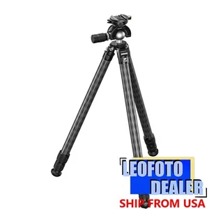 Leofoto SA-363CX+MH-50X Arca Clamp Outdoors Tripod with Dynamic Ball Head Set - Picture 1 of 11