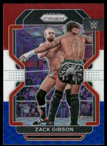 2022 Panini Prizm WWE Red White Blue #167 Zack Gibson wrestling card - Picture 1 of 2