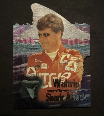 1997 Wheels Race Shark Attack First Bite (Jumbo) #SA7 Michael Waltrip /499 !!! - Image 1 of 2