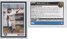 2010 Bowman Prospects Wrapper Redemption Black Nick Czyz #BP38