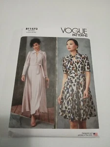 New 2022 Vogue Pattern R11573 Misses’ Dress Sz 8-26 (S-XXL) Uncut - Picture 1 of 2
