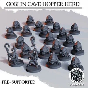 Age of Sigmar Goblin Proxy - Cavehopper Herd - Imagen 1 de 2