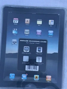Body Glove Mirage Diamond iPad Protective Case Apple Clear Rubber New CRC 92052 - Picture 1 of 2