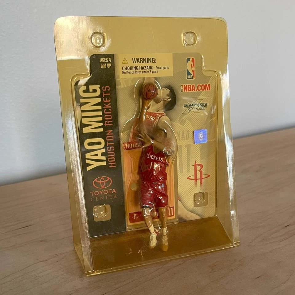 Figura de 5 pulgadas McFarlane Toys YAO MING Houston Rockets #11 nueva en caja nuevos deportes NBA Foto 1 de 4
