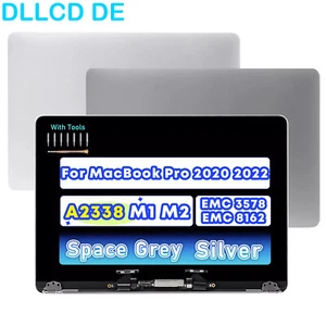 A2338 for MacBook Pro 13 M1 2020 Retina LCD Screen Replacement Assembly A++ New - Bild 1 von 7