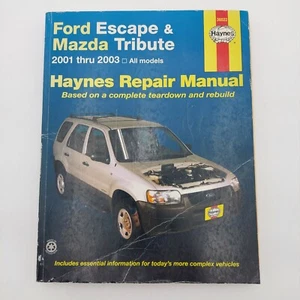Haynes 36022 Ford Escape & Mazda Tribute 2001 Thru 2003 All Models Repair Manual - Picture 1 of 3