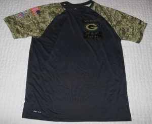 MEN'S NIKE NFL GREEN BAY PACKERS SALUTE TO SERVICE DRI-FIT SHIRT 809289-060 L - Picture 1 of 4
