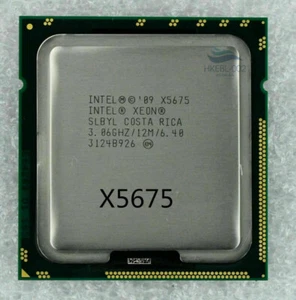 Intel Xeon X5675 3.06 GHz 6-Core 12M PROCESSOR LGA1366 SLBYL 95W CPU - Picture 1 of 2