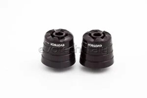 EVOTECH CONTRAPPESI BILANCIERI MANUBRIO NERO KAWASAKI ZX6R NINJA 636 2003-2016 - Foto 1 di 1