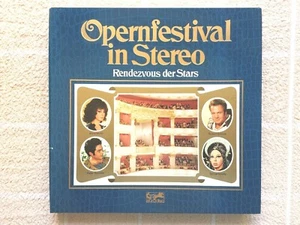 Vinyl-12"-3-LP-Box-Set # Opernfestival in Stereo # Rendezvous der Stars # vg+/vg - Bild 1 von 12