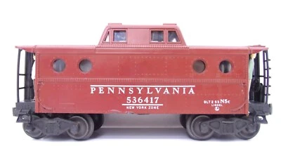 Lionel O Postwar ? Pennsylvania N5c Porthole Center Cupola Caboose Figure 536417 - Image 1 of 4