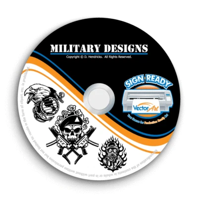 SIGN READY VECTOR ART MILITARY ARMY NAVY CLIPART-VECTOR CLIP ART-VINYL CUTTER PLOTTER EPS GRAPHICS CD