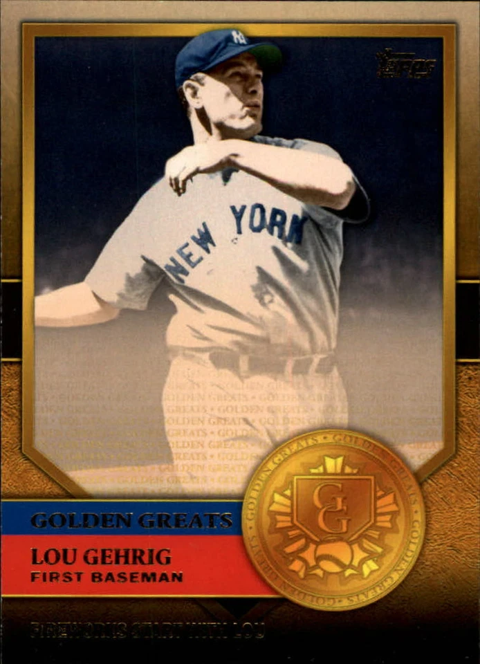 2012 Topps Baseball Golden Greats Insert Card #GG1-GG100 - Choose Your Card - Image 1 of 1
