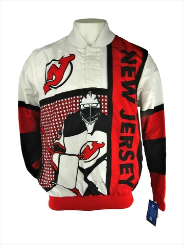 New Jersey Devils NHL Starter Men's Championship Pull Over Jacket Cover
