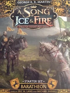 A Song Of Ice And Fire - Baratheon Starter Set - Bundle H1+H2+3 boxes (EN) NEW!! - Imagen 1 de 9
