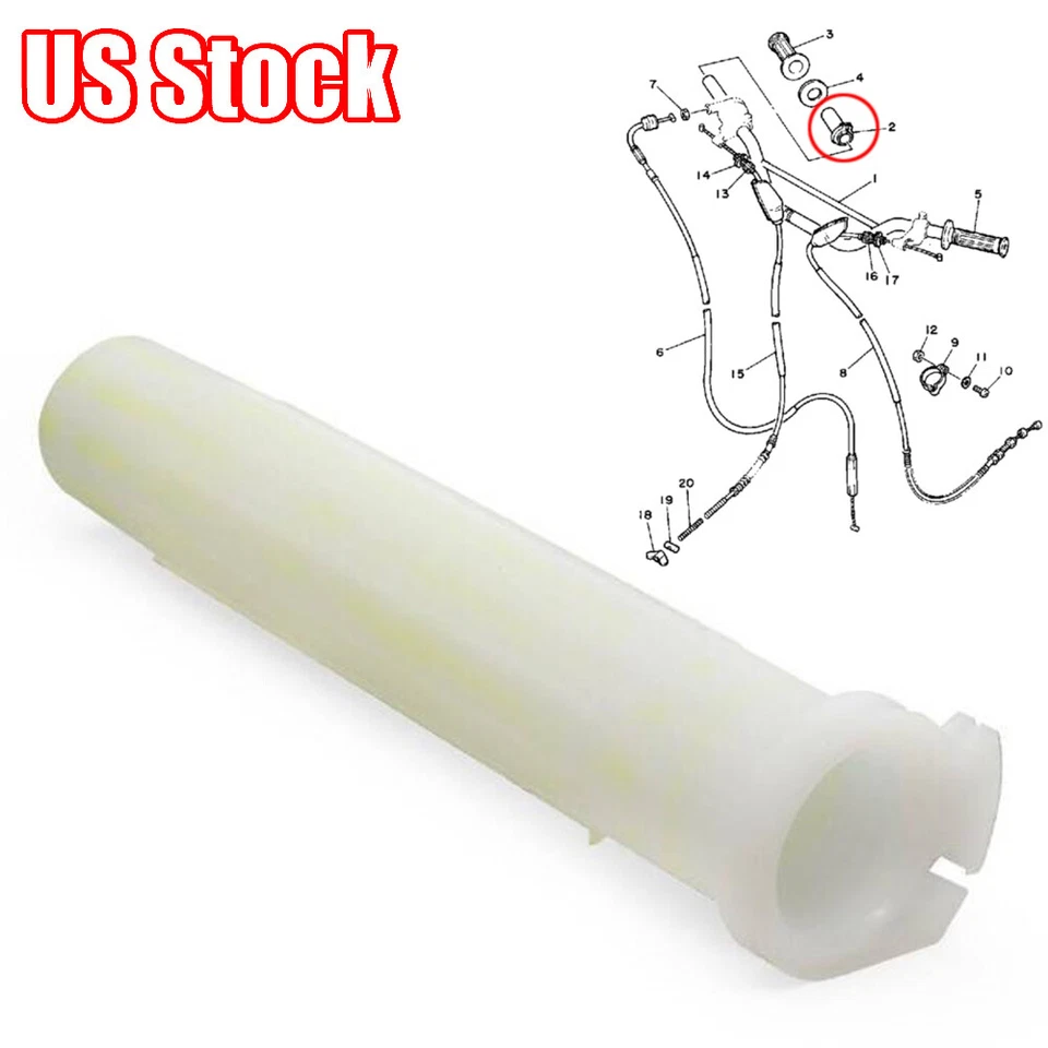 Tubo do acelerador 434-26243-00 para Yamaha Big Wheel 200 BW200 TT-R125/E TT-R125L/LE - Imagem 1 de 4