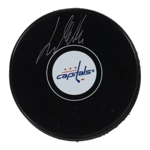 Lars Eller Signed Washington Capitals Logo Puck (Fanatics)2018 Stanley Cup Champ - Picture 1 of 5