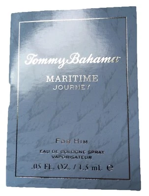 Tommy Bahama VIAJE MARÍTIMO PARA ÉL 0,05 oz EDC Mini/Lote de viaje Oferta de muestra Foto 1 de 4