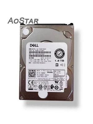 For Dell 1.8TB 10K SAS-12Gb/s 2.5in Hot-Plug Hard Drive AL15SEB18EQY 0WRRF - Image 1 of 2