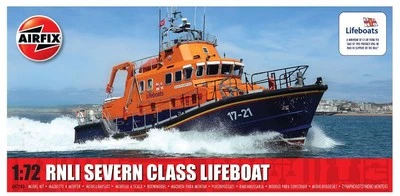 KIT MODELLINO BARCA NAVE AIRFIX RNLI SEVERN CLASSE SCIALUPPA DI SALVATAGGIO 1:72 - Immagine 1 di 4