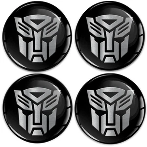 Custom 3D Domed Wheel Stickers – Centre Cap Gel Decals – Made in EU | A 88 X - Picture 1 of 3
