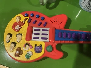 Vintage 2003 Spin Master The Wiggles Musical 16" Toy Guitar Tested - Picture 1 of 7