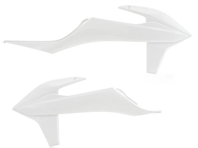 Cubiertas de radiador Acerbis blancas #2726510002 KTM Foto 1 de 1