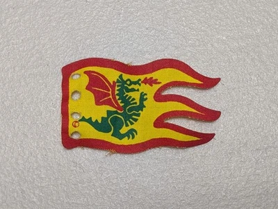 LEGO Vintage 90’s Castle Dragon Knight x376px1 Cloth Banner Flag 6056 6076 6082 - Image 1 of 2
