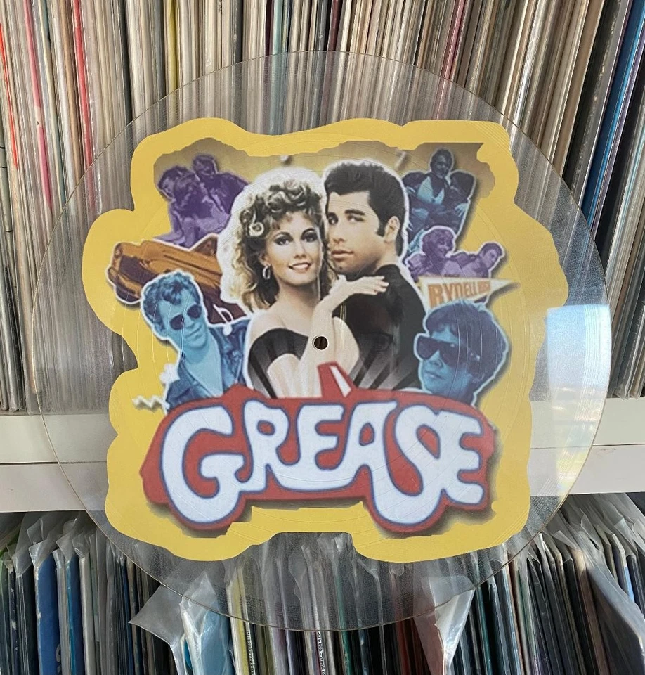 Olivia Newton John Travolta You're the one that I Want RARE 12" PICTURE DISC LP - Image 1 of 1