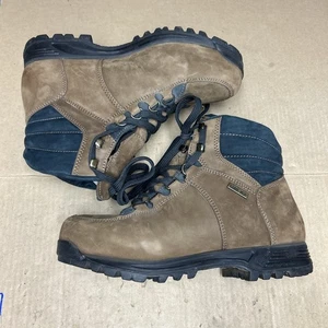 L.L. Bean Wanderschuhe Damen Gr. 10 Weite Braun Blau Schnürsenkel Wasserdicht Gore-Tex - Bild 1 von 19