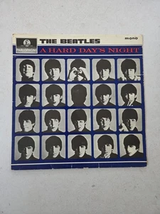 THE BEATLES - A HARD DAY'S NIGHT LP MONO VINYL 1964 ALBUM Original UK 3N/3N G&L - Picture 1 of 4