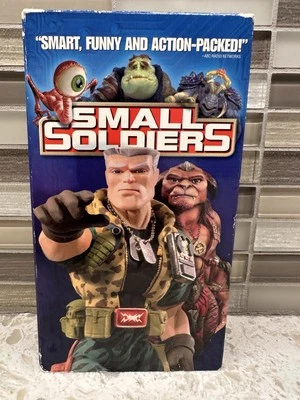 Small Soldiers (1998) VHS - Action Figure Fantasy Adventure, Tested Plays Well - Image 1 of 4