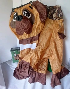 Costume gonfiabile cavalcabile cane cavaliere bambino giovane taglia 7 - 10 anni festa Halloween - Foto 1 di 14