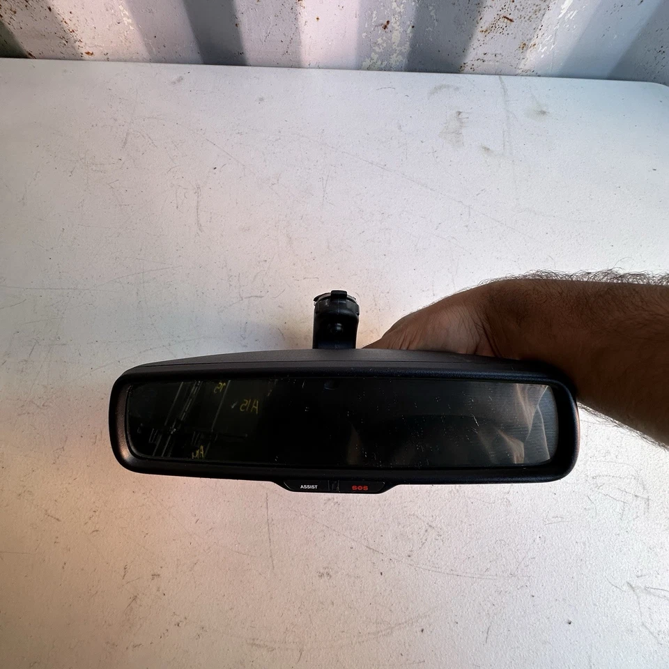 2017-2023 DODGE CHARGER / CHRYSLER 300 INTERIOR REAR VIEW MIRROR OEM ASSIST/SOS - Image 1 of 4