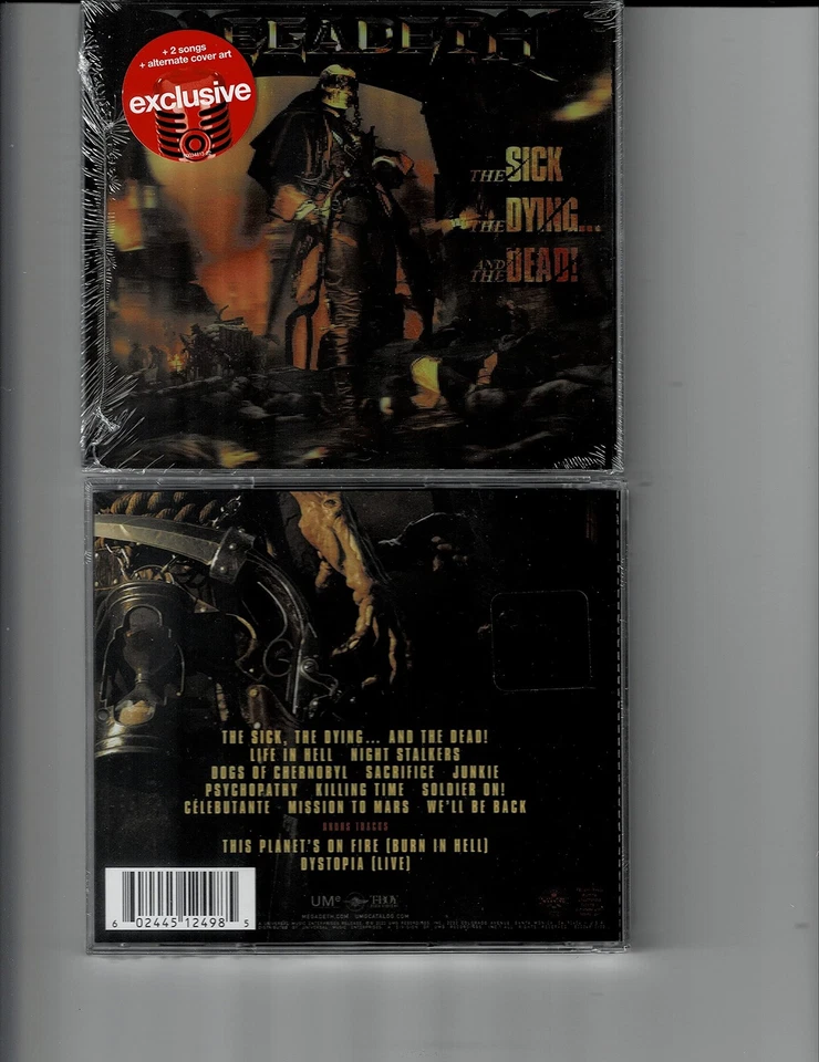 Megadeth MEGADETH-THE SICK, THE DYING?AND THE DEAD!-ACCOUNT (CD) - Bild 1 von 1