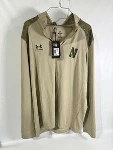 Under Armour Freedom NCAA Northwestern Wildcats manga larga 1/4 cremallera para hombre XL - Imagen 1 de 6