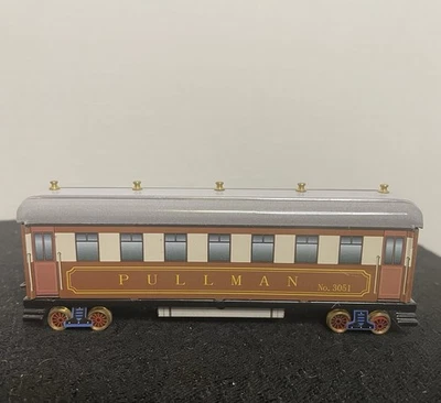 Schylling Toys Pullman LNER 3051 Tin Train Car Only, Collectible Gray Brown Vtg. - Image 1 of 4