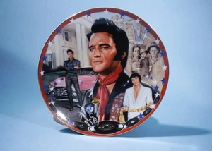 Elvis Presley The Bradford Exchange #4507A “American Dream” Musical Collectors - Foto 1 di 4