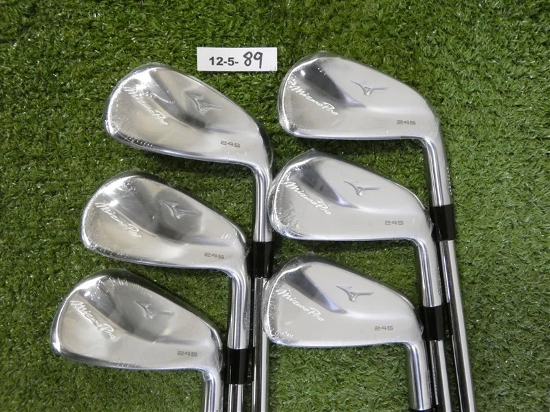 Mizuno Pro 245 Forged Irons 5-P AMT Tour White R300 Regular Steel New - Image 1 of 4