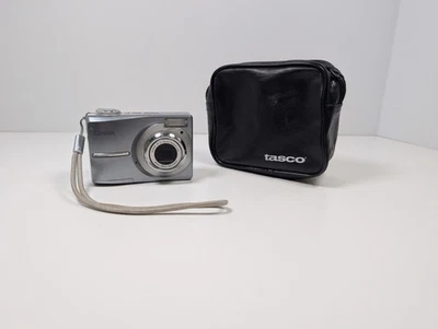 Cámara digital Kodak EasyShare C813 8,2 MP - plateada/gris (probada y funcionando) Foto 1 de 4