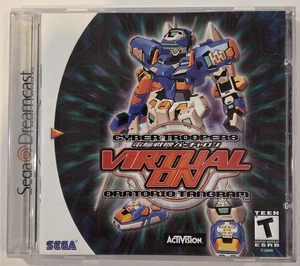 Virtual-On Oratorio Tangram (Sega Dreamcast, 2000) CIB completo con manuale testato - Foto 1 di 3