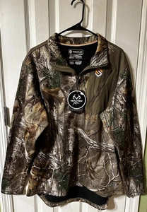 SCENTLOK Pullover Sweater Camo Nexus Summit Weight Half Zip Men’s Sz XL Hunting - Picture 1 of 21