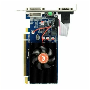 NUEVA AMD ATI Radeon HD7450 2GB VGA HDMI DVI PCIE Tarjeta de Video para Juegos de Bajo Perfil - Imagen 1 de 4