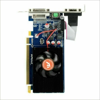 For AMD ATI Radeon HD7450 2GB VGA HDMI DVI PCIE Low Profile Gaming Video Card - Image 1 of 4