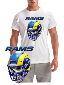 New With Tags / LA Rams Skull / T Shirt Quality Wicking Tee - Picture 1 of 3