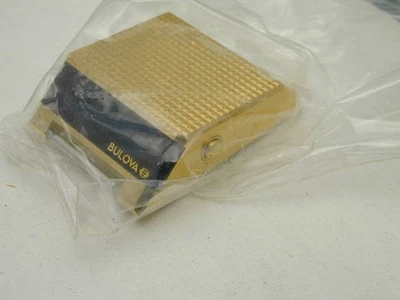 NOS BULOVA COMPUTRON CASSA, RETRO, GUARNIZIONE SCACCHIERA CRISTALLO - Immagine 1 di 4