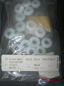 Retenedor Válvula Repuesto Bomba Walchem, Teflón P/N 771150-4 - Imagen 1 de 1