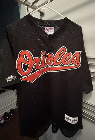 Roberto Alomar Orioles Majestic BP Jersey, Mens Size XL Cover
