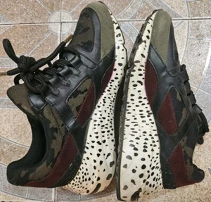 Steve Madden Women's Designer CAMO Barra Bara 01S1 Platform Heel Shoes - US 6M - Picture 1 of 8